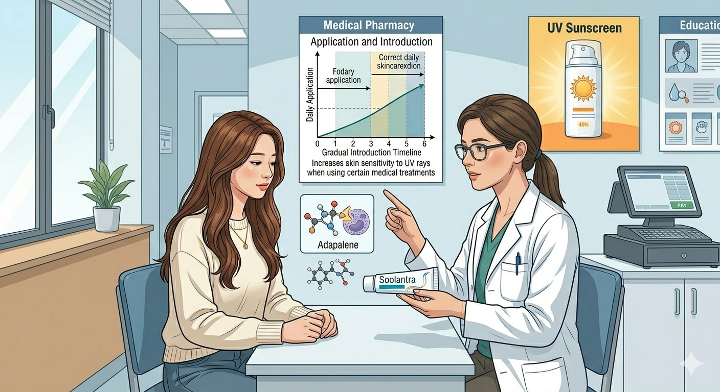 나디플록사신(nadifloxacin)과 나독신 크림