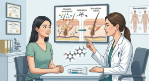 아다팔렌(Adapalene)과 아다페린 겔(Adaferin Gel)