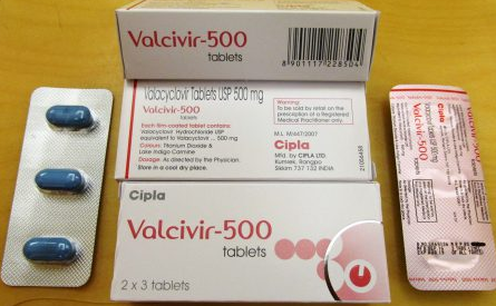 Valcivir 500mg-발클로버500mg 제품 알약 이미지