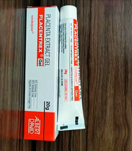 플라센트렉스 겔-Placentrex Gel 20g 제품 및 포장 이미지
