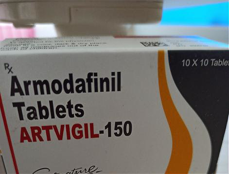 아트비길 Artvigil 150mg 제품 포장이미지